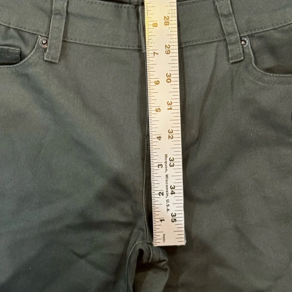 NWT Aeropostale Olive Green Ankle Jeggings Women’s Size 8 Stretch - Picture 5 of 9
